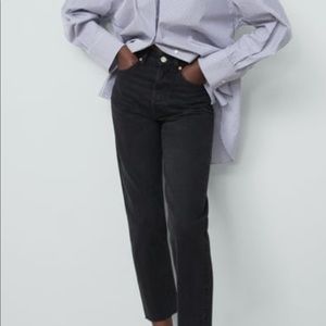 Zara straight leg crop